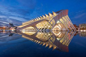 Stadt der Künste und Wissenschaften in Valencia, Spanien von Adelheid Smitt