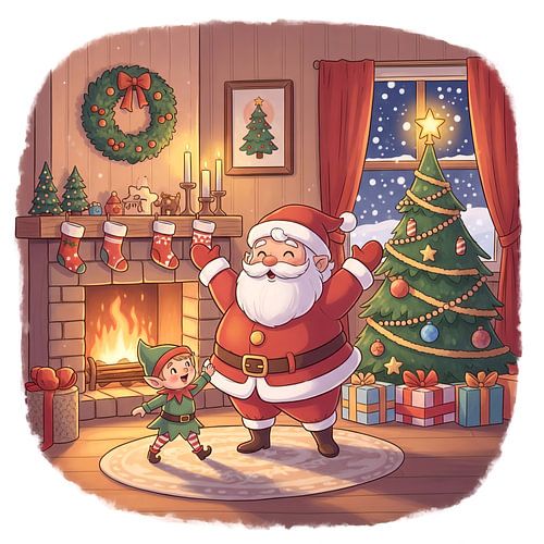 Santa’s Timeless Journey”