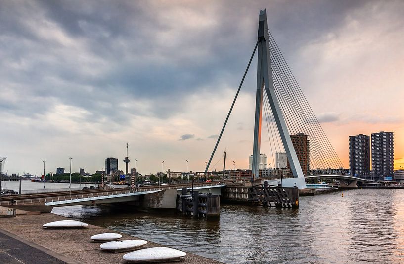 Erasmusbrug, Rotterdam van Lorena Cirstea