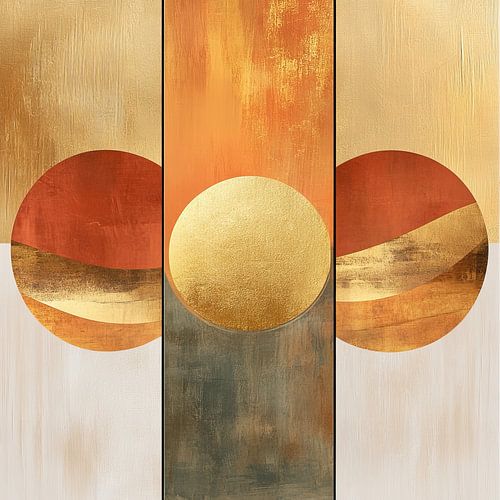 Cercles harmonieux | Beige Harmony