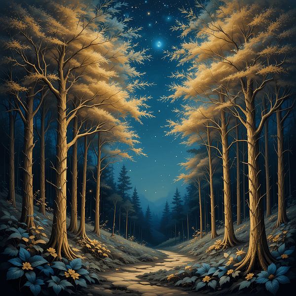Twilight Path of Whispers by Artistic