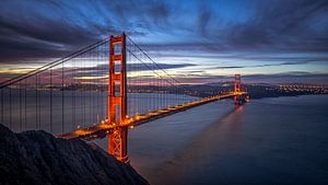 Goldengate bridge. van Remco van Adrichem