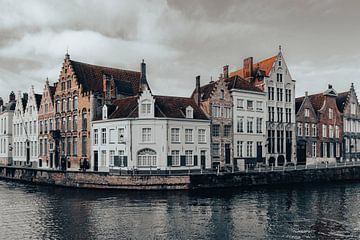 De bekende Spiegelrei in Brugge | Moody | Stadsfotografie van Daan Duvillier