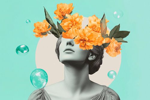 Couronne de fleurs Beauté