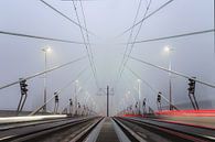 Foggy Rotterdam van Glenn Nieuwenhuis thumbnail