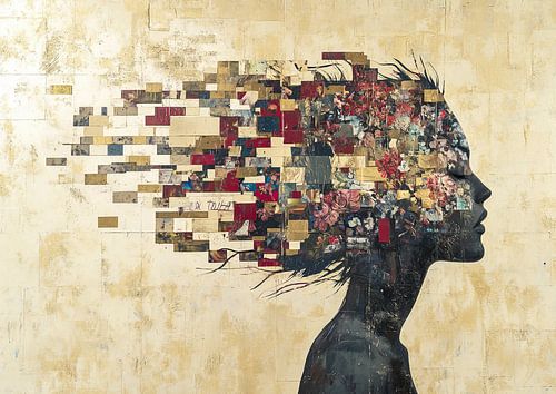 Vrouwenhoofd | Dissolving Digital Petals