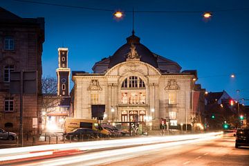 Fürth Stadttheater und Rathaus