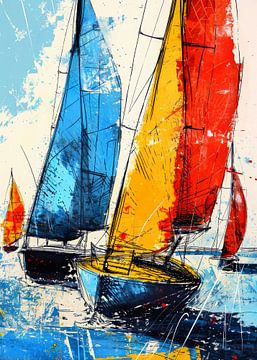 Sailing sport #sailing #yacht by JBJart Justyna Jaszke