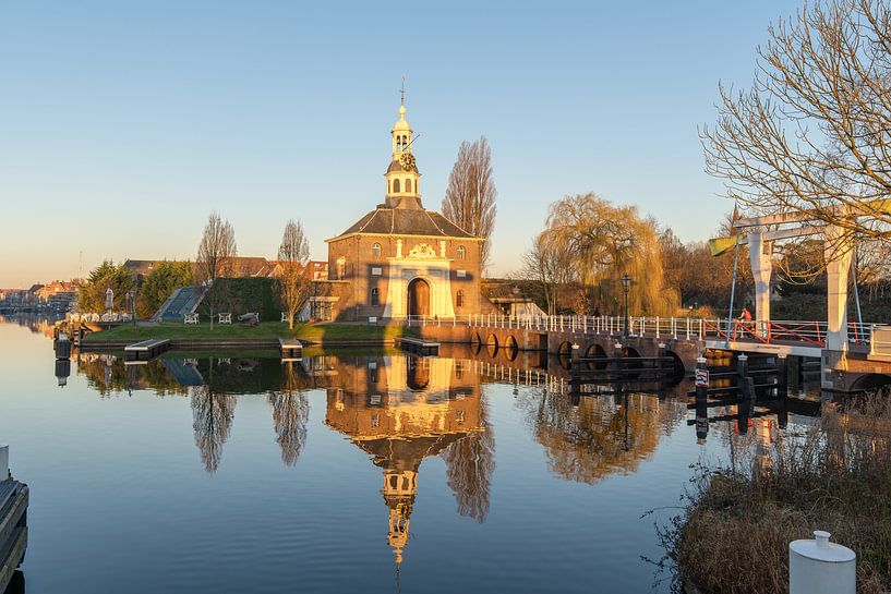 Zijlpoort in Leiden par Dirk van Egmond