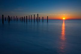Pfählen Dorf, Niederländische Nordsee Küste von Dirk-Jan Steehouwer