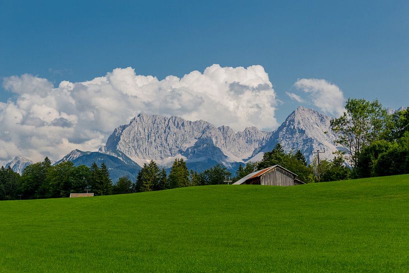 Beautiful lake landscape at the Wagenbruchsee by Oliver Hlavaty