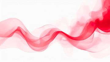 Wellen mit Roter Farbe von Mustafa Kurnaz