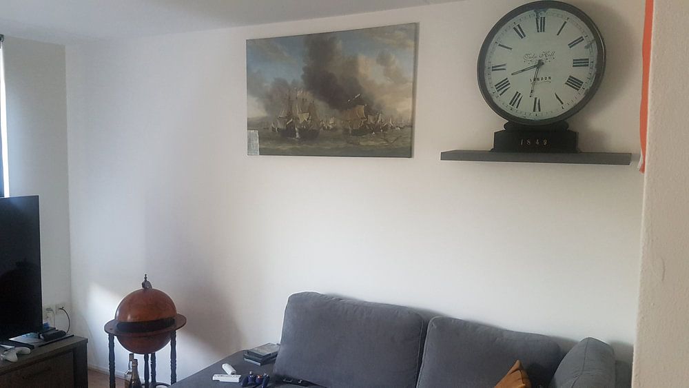 Peinture de bataille navale de la VOC : bataille de Livourne, Reinier Nooms, 1653 - 1664 