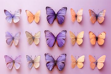 Lilac Butterfly Garden 2 by ByNoukk