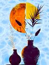 Contrasting still life vases in ocean exposure by A.D. Digital ART thumbnail