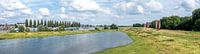 Low Rhine and green surroundings
