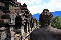 borobudur side view