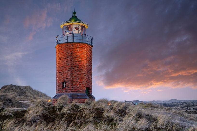 Leuchtturm Rotes Kliff, Sylt, Nordfriesland, Deutschland von Alexander Ludwig