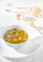 A delicious vegetable soup