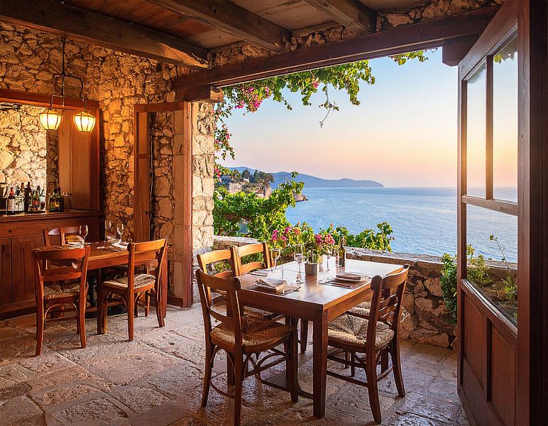 Lost Places Bar on the beach by Mustafa Kurnaz