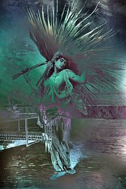 Dancer colourful by Ina Hölzel