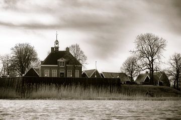 Schokland former island in the Dutch Zuiderzee by Sjoerd van der Wal
