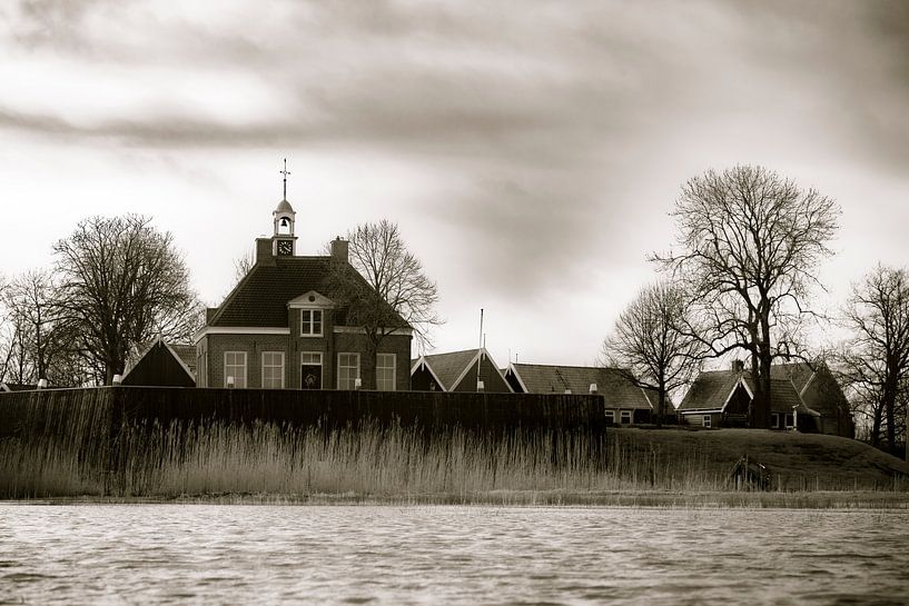 Schokland ancienne île de la Zuiderzee néerlandaise par Sjoerd van der Wal Photographie