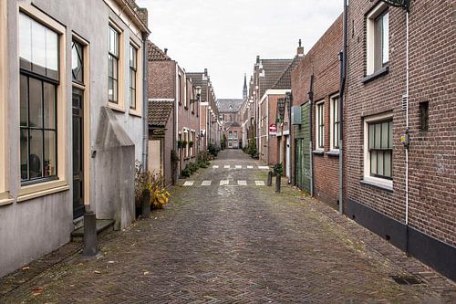 Oud straatje in Alkmaar