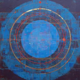 Lobby painting | Ring and Rhythm by Eye catching paintings