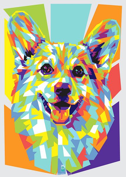 Corgi WPAP Art van Dayat Banggai