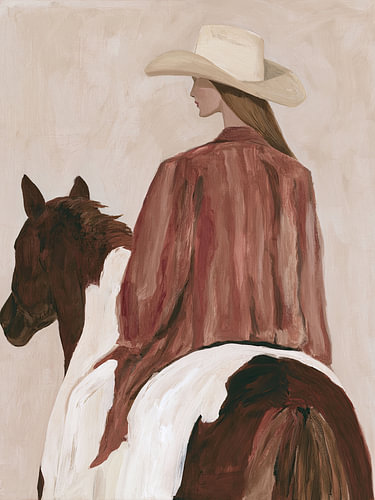 Cowgirl and Horse