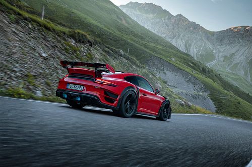 TechArt Porsche 911 GT Street RS Stelvio Pass