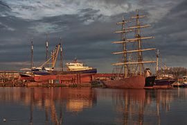 Haven en Scheepswerf te Urk (Flevoland) 