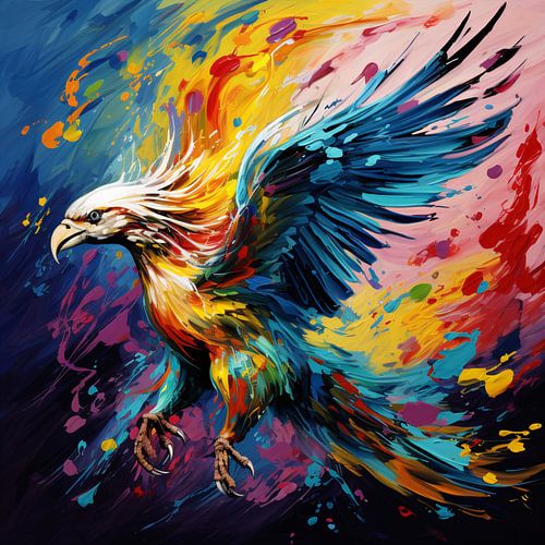 Adelaar Vleugelspreiding: Majestueus Canvas