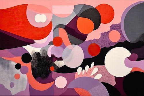 Druif en Wijn | Moderne Kunst.