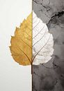 Leaf Abstract Gold Decor by Morgan thumbnail