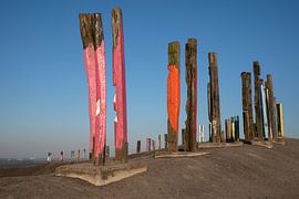 Landmark on the Haniel slag heap, Bottrop, Germany by Alexander Ludwig