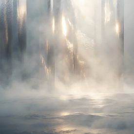 Champ rayonnant – Étendue lumineuse sur Manuela Dekkers