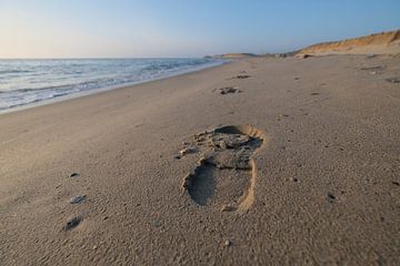 Strand van Hargen aan Zee van Twan Kloek