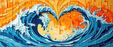 Le cœur éphémère de l'océan - L'union des vagues monstrueuses et le changement dans le jeu des éléments