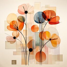 Flowers abstract by Bert Nijholt