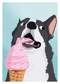 Glace Happy Dog sur ByKammille