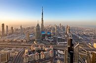 Dubai at sunrise by Dieter Meyrl thumbnail