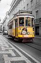 Lissabon und Straßenbahn 28 von Fokke Terpstra Miniaturansicht