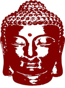 Boeddha digitaal tekening van sarp demirel