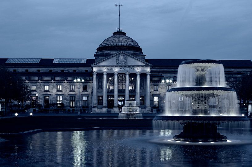 Kurhaus in Wiesbaden by Berthold Werner