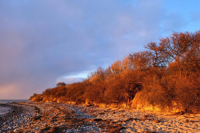 Winterabendsonne by Ostsee Bilder