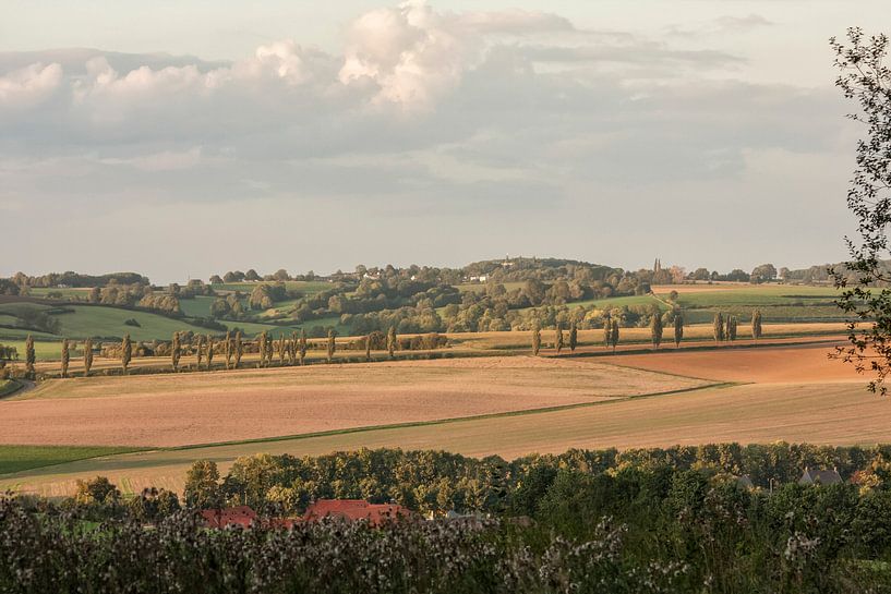 Avondzon boven de Eyser Heuvelrug  par John Kreukniet