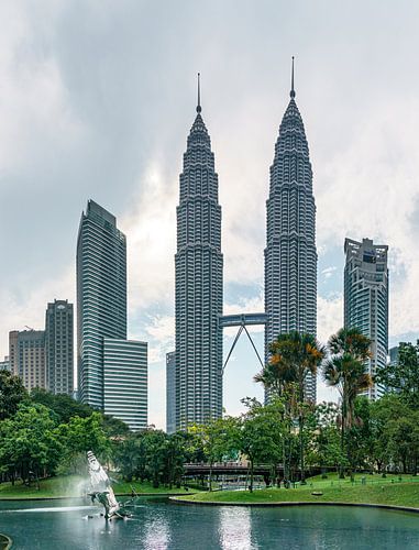 Petronas Twin Towers in Kuala Lumpur.