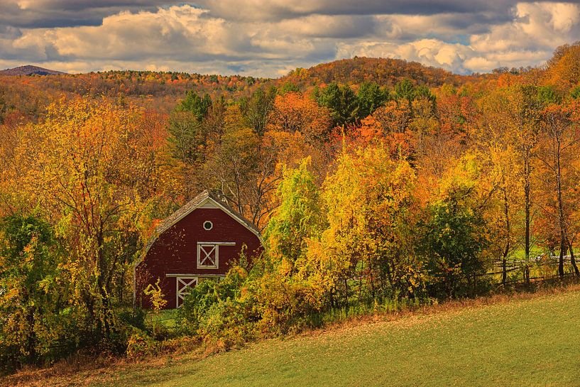 L'automne dans le Vermont par Henk Meijer Photography